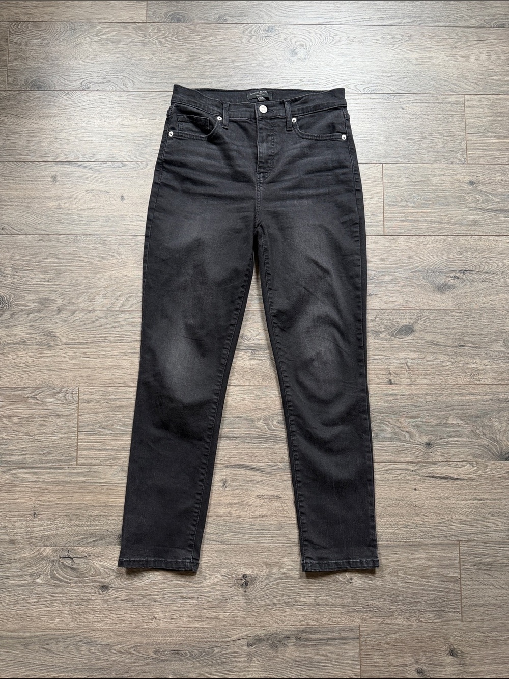 Banana Republic High-Rise Slim Black Jeans | Size 27/4 - Picture 1 of 3